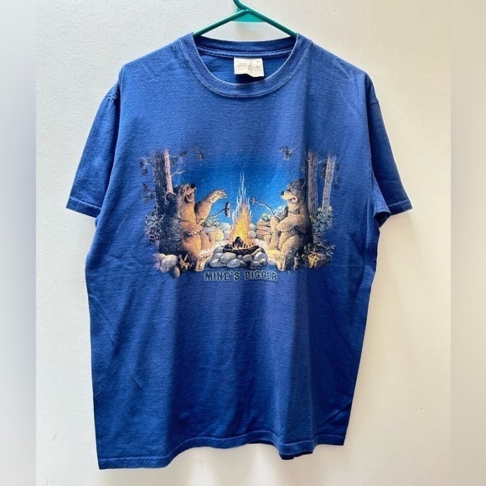 The Mountain Wiener Roast Funny Graphic Tee Medium